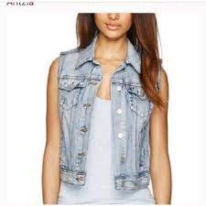 Aritzia Talula Denim Jean Vest Size X-Small